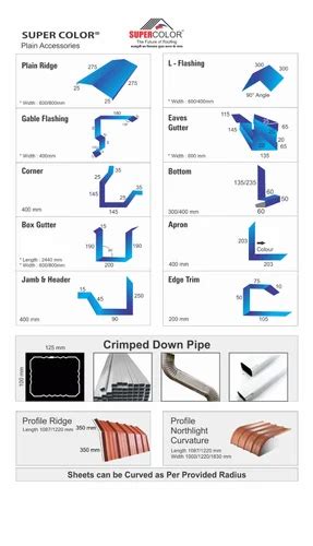 Roofing Accessories - Gutter And Downtake Pipe Manufacturer from Indore