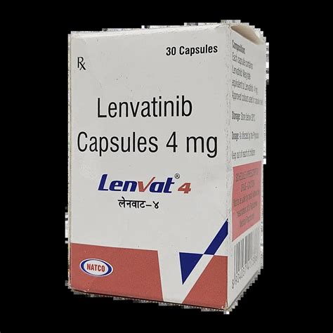 LENVAT 4MG CAPSULE 30'S Price, Uses, Side Effects & Substitutes | Medkart