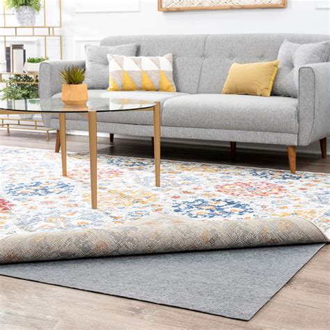 5x7 Rug Pad - Under Rug Gripper Non Slip Rug Pads for Hardwood Floors ...