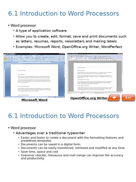 Image result for Word Processing File