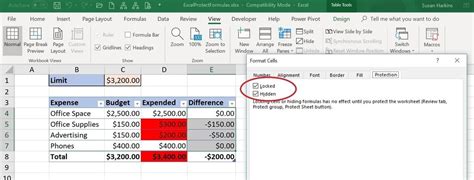 Formula Protection in Excel 的图像结果