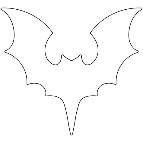 Large Bat Templates - 15 Free PDF Printables | Printablee