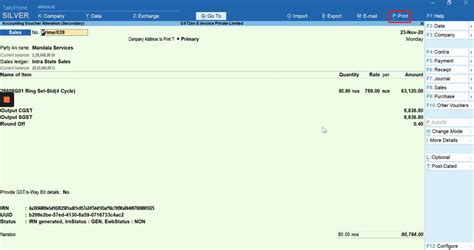 GSTZen e-Invoice Tally Prime Integration