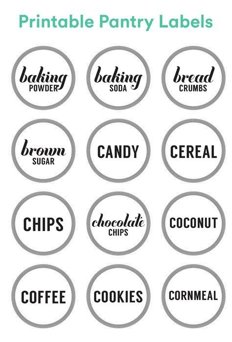 Image result for Downloadable Free Printable Pantry Labels