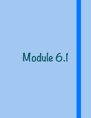 N6 Module 1 Overview 的图像结果