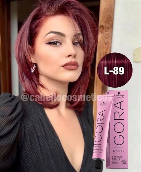 Hair Color Streaks, Hair Color Highlights, Hair Dye Colors, Violet Red ...
