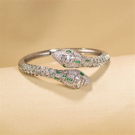 Serpentine Luxury Bracelet by Blingvine