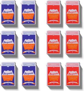 Dots premium playing cards,bridge size,12 decks of cards (pack of 12 ...