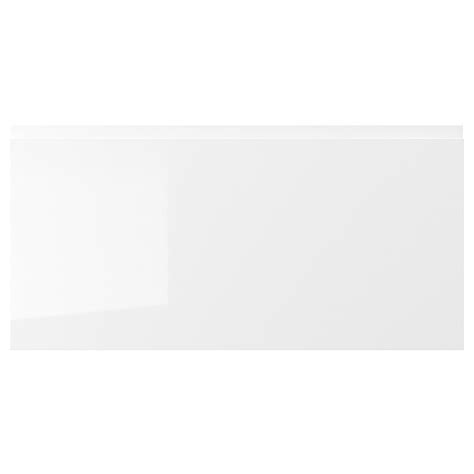 VOXTORP Drawer front, high-gloss white, 80x40 cm - IKEA