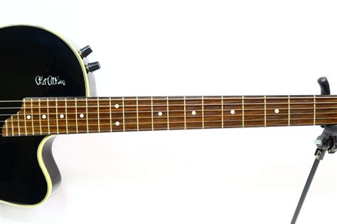 Epiphone Chet Atkins SST Studio Ebony Signature 6-String Electric Guitar