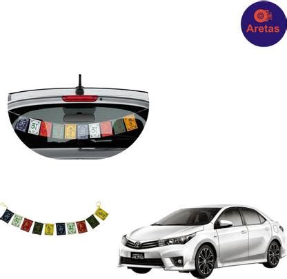 Aretas Tibetan Prayer Flags For Toyota Corolla Altis Rectangle Car ...