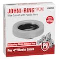 Hercules Toilet Bowl Ring, Wax, 4in 90230 | Zoro