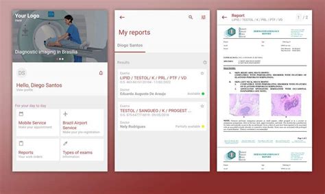 Flutter Widgets/Screens: create two Flutter widgets/screens like the ...