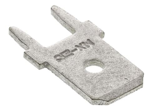 19705-4301 Molex | Molex Uninsulated Male Spade Connector, PCB Tab, 6. ...