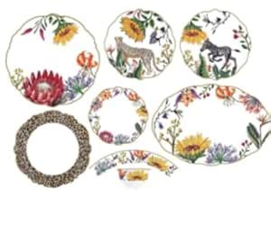 LS LUXURIOUS Jenna Clifford 22PCS Dinner Set : Amazon.in: Home & Kitchen