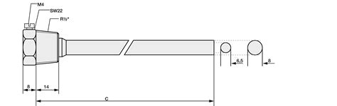 Messing-Tauchhülse R1/2 " | Testo Sensor GmbH