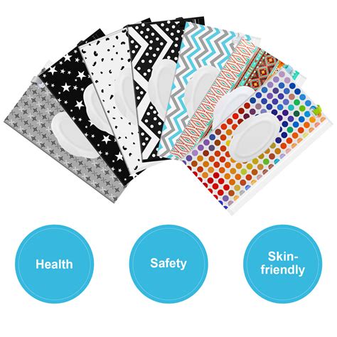 Buy 7 Pack Baby Wipes Dispenser Portable Wet Wipe Dispenser Bag ...