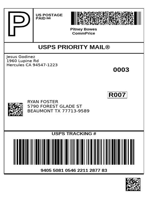 Image result for eBay Mail Label