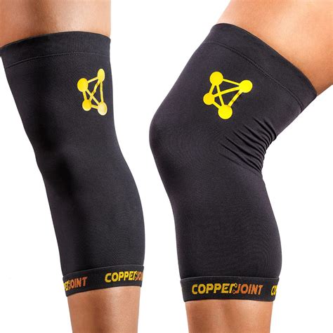 Buy CopperJoint Copper-Infused Compression Knee Sleeve, Promotes ...