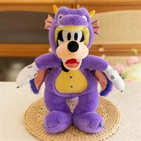 Goofy Purple Dragon Cosplay Plush