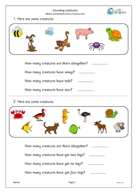 Image result for Number Creatures Count