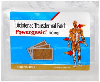Powergesic 100 Mg Transdermal Patch Pack Of 3 - Uses, Side Effects ...