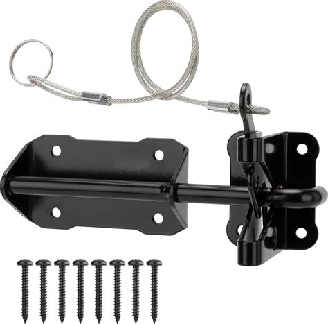HILLMASTER Heavy Duty Automatic Gate Latch for Wooden Fence India | Ubuy