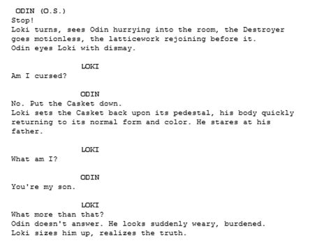 Image result for Downloading Thor Script