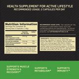 Buy Optimum Nutrition (ON) Zinc Magnesium Aspartate (ZMA) - 60 Capsules ...