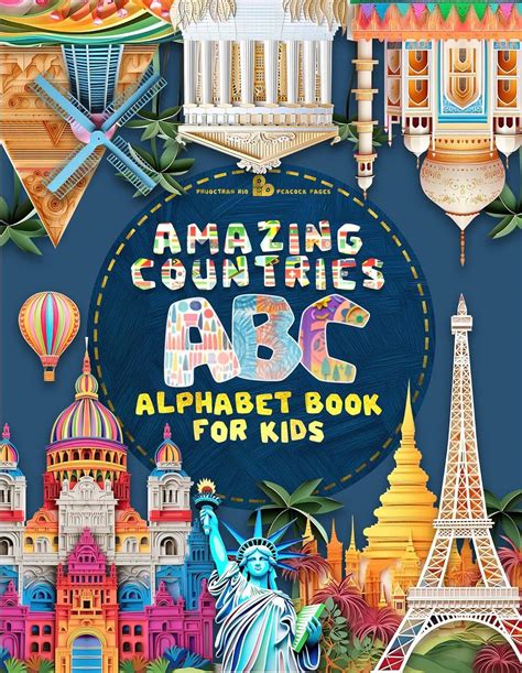 Amazing Countries ABC Alphabet Book For Kids: Discover Fascinating ...