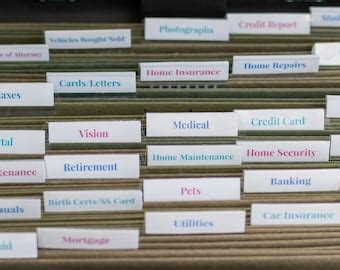 Image result for File Box Labelled