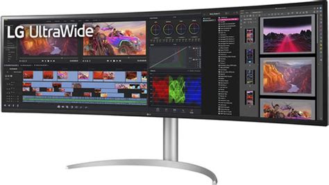 LG ULTRAWIDE 124.46 cm (49 inch) Curved DQHD IPS Panel with HDR400, AMD ...