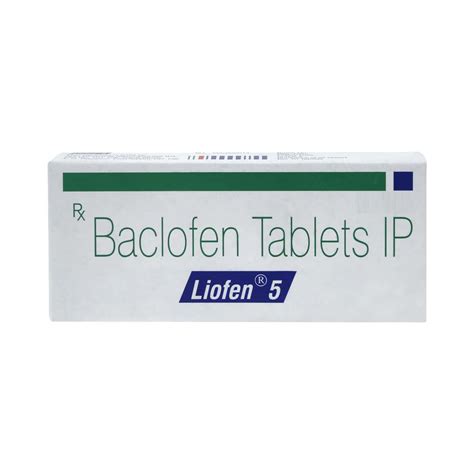 Liofen 5 MG Tablet (10): Uses, Side Effects, Price & Dosage | PharmEasy