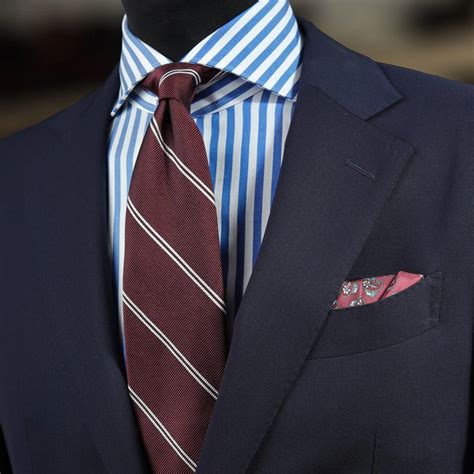 5 Colorful Shirt, Tie And Blue Suit Combinations - The Noble Dandy
