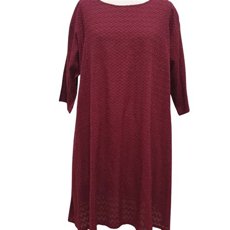 Gorman Womens Size 6 Dress Maroon (s)