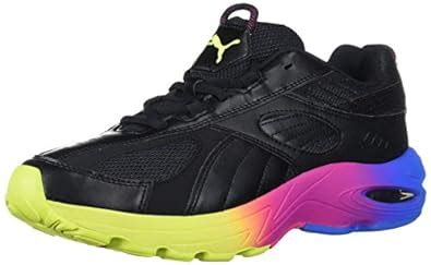 Buy PUMA Cell Speed Sneaker, Black-Indigo Bunting-Fuchsia Purple, 6 M ...