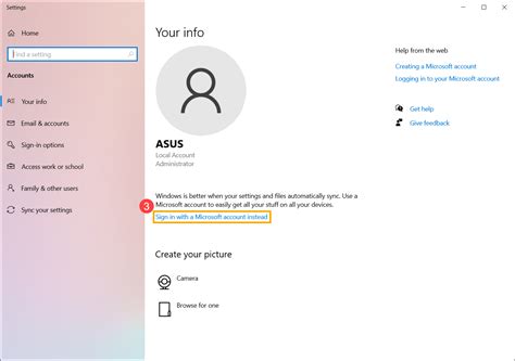 [Windows 11/10] Microsoft account | Official Support | ASUS India