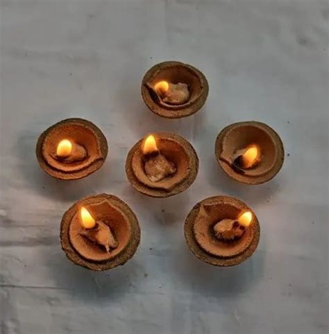 Cow Dung Diya Manufacturer from Jaipur