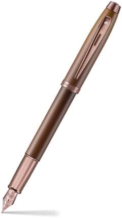 Sheaffer Gift 100 9374 Fountain Pen | Coffee Edition Matt Brown with ...