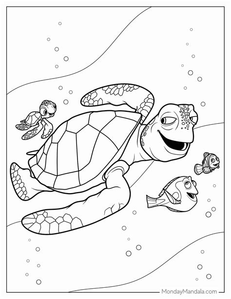 28 finding nemo coloring pages free pdf printables – Artofit