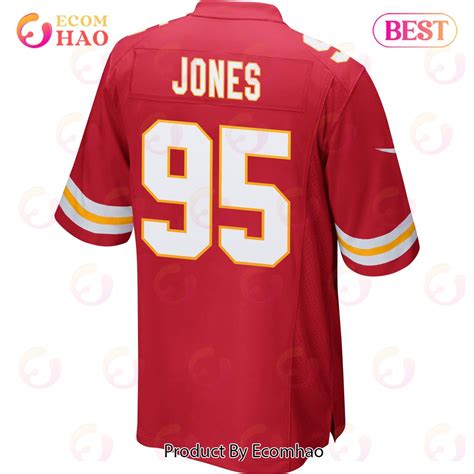 Chris Jones 95 Kansas City Chiefs Super Bowl LVII Champions 3 Stars Men ...