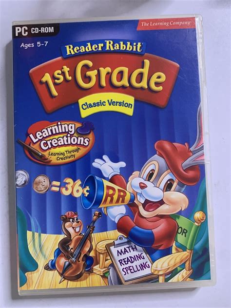 Image result for Reader Rabbit 1 CD-ROM