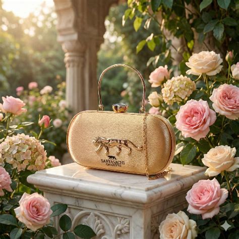 Sabyasachi Signature Silk Party Clutch – Luxory.in