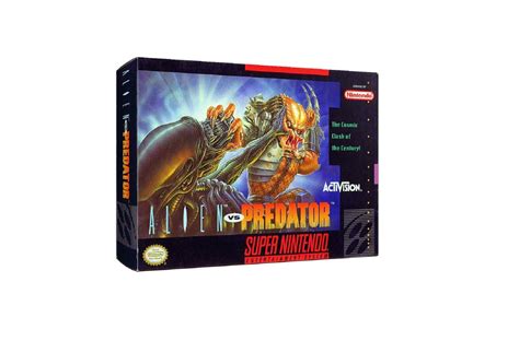 Image result for Alien vs Predator SNES Box Art