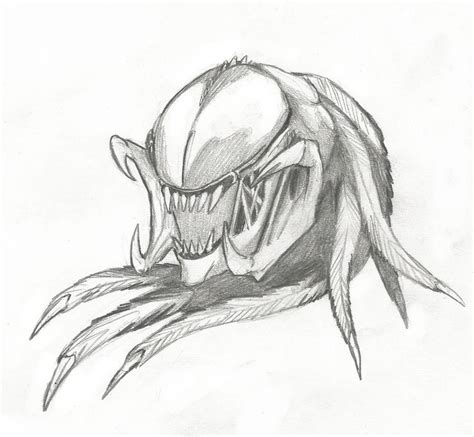 Image result for How to Draw the Predalien