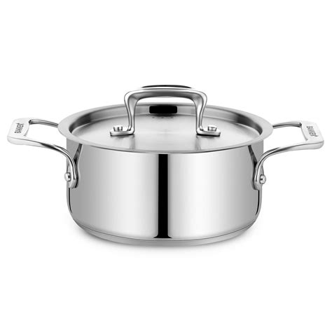 How Big Is A 2 Quart Pot Amazon.com: DELARLO Tri Ply Stainless Steel