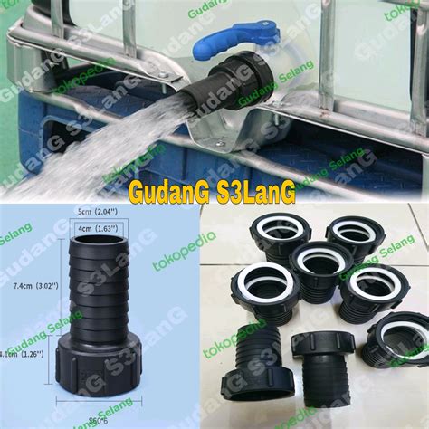 Jual Konektor IBC Tank S60 Sok Nepel Kran Kontainer IBC Selang Kimia ...