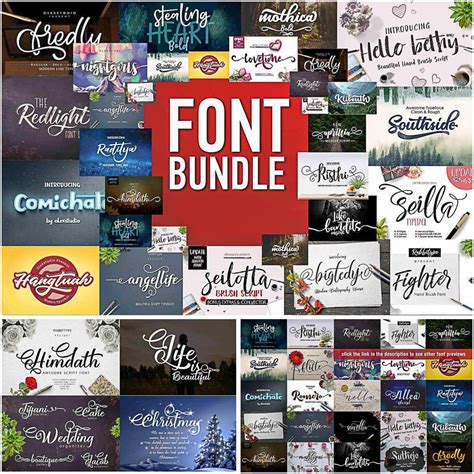 Great Font Bundle | Free download