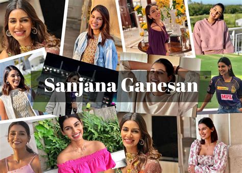 Sanjana Ganesan Biography, Career, Age, Husband, Height