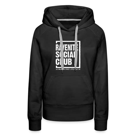 Ravenite Social Club Hoodie (Womens) - Cosa Nostra History